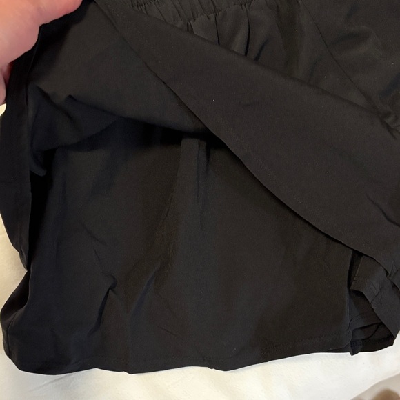 Black and White Strappy Top and Skirt/Shorts Set - Picture 4 of 8